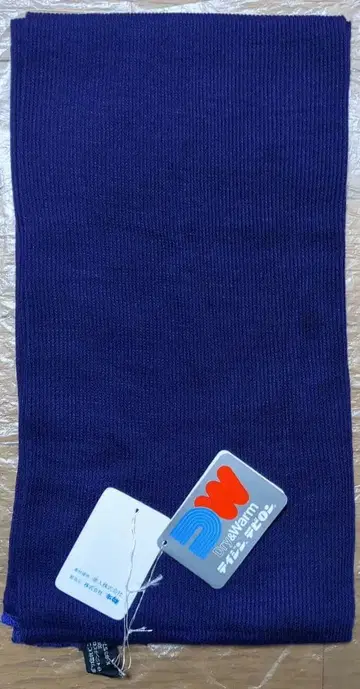 [ 택 포함 미사용 새상품 ] 테이진 테비론 머플러 시스터 리본 보라색