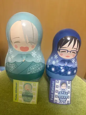 유리!!! on ICE 마트료시카 빅토르 카츠키 유우리 스티커 포함