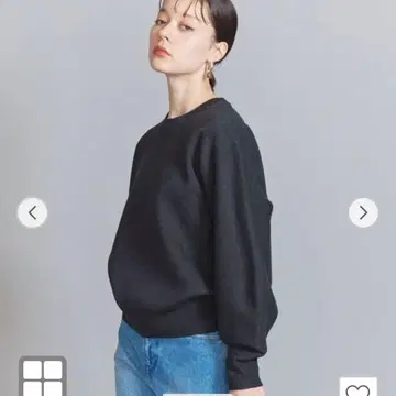 BEAUTY&YOUTH UNITED ARROWS 다크 그레이 긴팔 니트