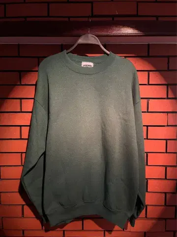 Lee 무지 맨투맨 그린