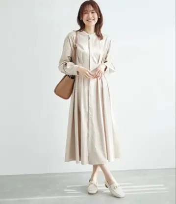 로페피크닉 허리 턱 원피스