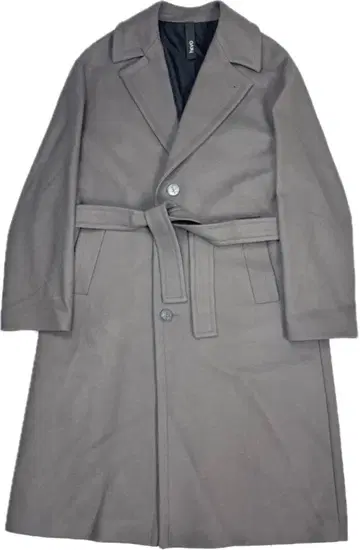 새상품급 Hevo OSTUNI 소프트 멜톤 벨티드 알스터 코트 46