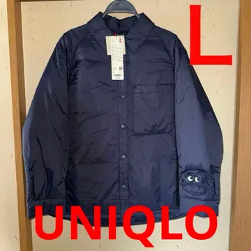 유니클로 퍼프 테크 셔츠 자켓 L