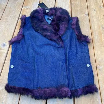 새상품 K/K 데님지 베스트/S