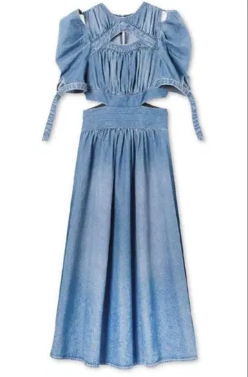 SNIDEL 스나이델 스위칭 데콜테 오픈 원피스