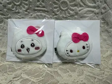 치이카와 산리오*헤어 클립*치이카와 x 키티