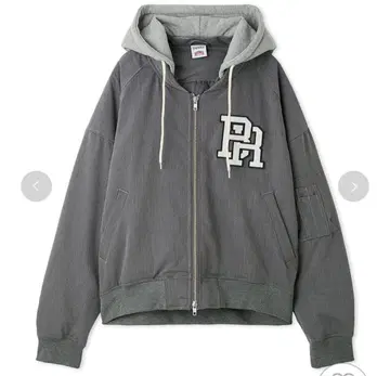 스나이델 NUTMEG 콜라보 후드 부착 MA-1