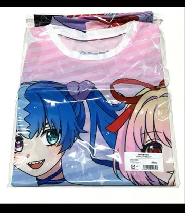 [ 새상품 ] Plott 연애 실연 플래그 풀 그래픽 T셔츠