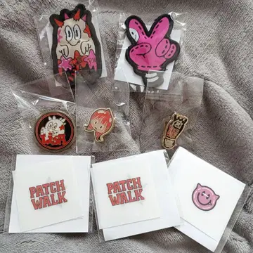 LiSA PATCH WALK 가챠5 핀 배지 와펜 배지