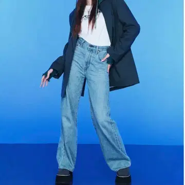 LEVI'S 별주 RIBCAGE WIDE LEG