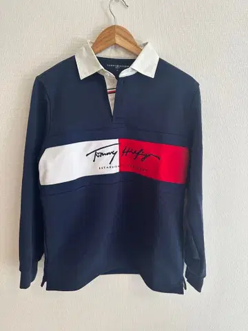 타미 힐피거 긴팔 피케 셔츠 골프