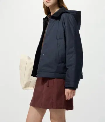 유니클로 JW ANDERSON 미니 스커트 xxl 사이즈 wine 레드