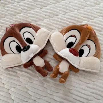 칩과 데일 캐릭터 모자 2개 세트