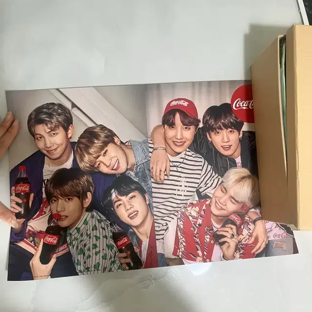 방탄소년단 BTS 코카콜라 포스터+공식포스터, 페르소나 정국 엽서