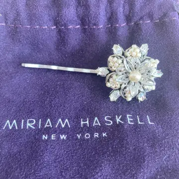 [ 새상품급 ] MIRIAM HASKELL 미리암 하스켈 빈티지 헤어핀