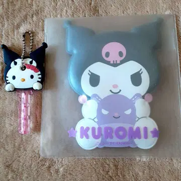 초 레어 단종 HELLOKITTY KABURINBO 쿠로미 에티켓 세트