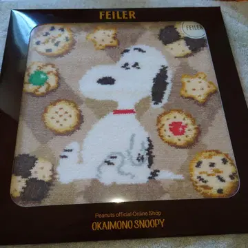 FEILER 타월 손수건 메니 메니 쿠키 스누피