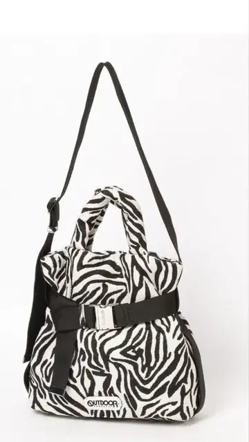 HEREHIAM OUTDOOR 콜라보 숄더백 제브라 패턴 아웃도어
