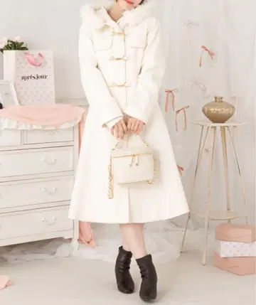 인조 모피 더플 코트 [ ZOZOTOWN 한정판 아이템 ]