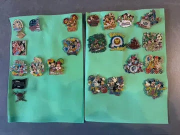 디즈니 핀 배지 일괄
