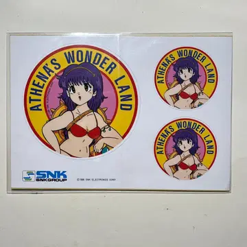 [당시물] 사이코 솔저 아테나 ATHENA 판촉 스티커 패미컴