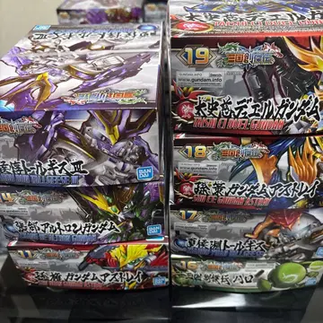 새상품 미조립 SD 건담 삼국창걸전 11 14~19 7체