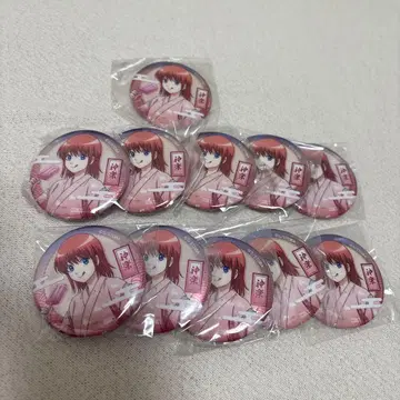 카구라 목욕 후 캔뱃지