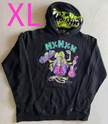 매지컬 모쉬 미스핏츠 mxmxm 랫 핀크 후드티 마스크 포함