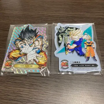 제일복권 드래곤볼 F상 아크릴 스탠드 2개 세트 시크릿