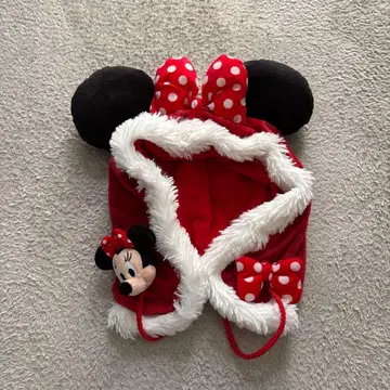 미니 마우스 귀 달린 빨간 모자