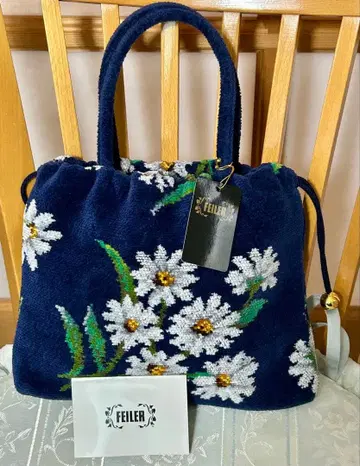 페이러 화이트 마가렛 미니 백