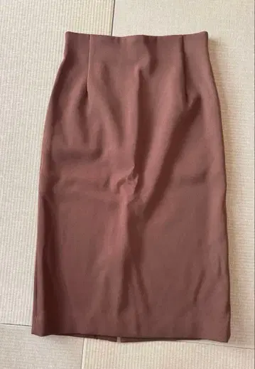 lounie 타이트 스커트 38 브라운