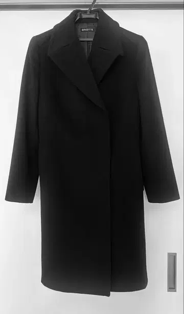 BRIGITTE 블랙 캐시미어 코트