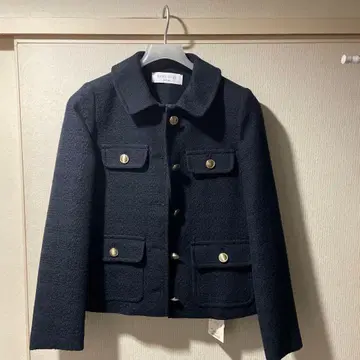 SHIPS any 네이비 자켓