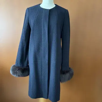 데뷔 피오레 애니버서리 코트 네이비