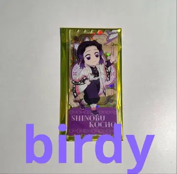 귀멸의 칼날 중국 한정판 비유 시리즈 아크릴 티켓 코쵸우 시노부