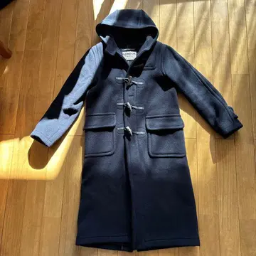 LONDON Tradition 네이비 더플 코트