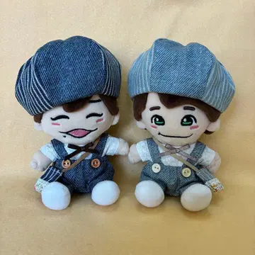 치비 누이 의류 누이 의류 데님풍 색상 차이 쌍둥이 세트 나니와단시