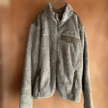 L.L.Bean 플리스 자켓 올리브 그린/그레이