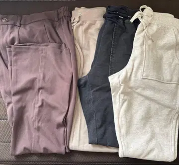 GU 팬츠 세트 슬랙스 조거 팬츠