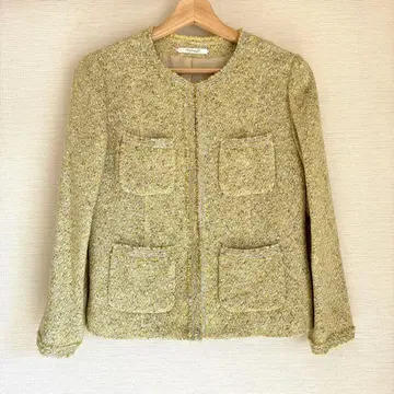 Ruchecuff 노카라 트위드 자켓