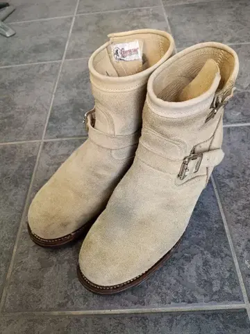 CHIPPEWA 치페와 91070 엔지니어 부츠 스웨이드 9E 27cm