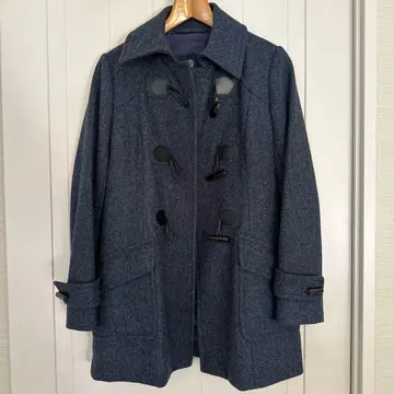 Aquascutum 더플 코트 네이비