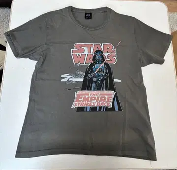 GU 지유 스타 워즈 다스 베이더 T셔츠 L 사이즈 그레이