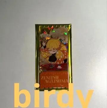 귀멸의 칼날 중국 한정판 비유 시리즈 아크릴 티켓 아가츠마 젠이츠