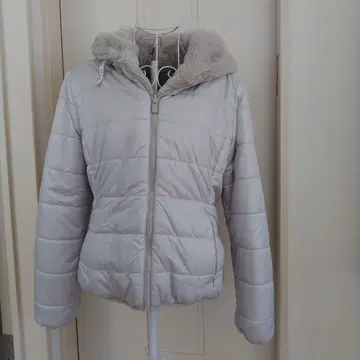 SAVE THE DUCK 후드 부착 다운 자켓 리버서블 퍼