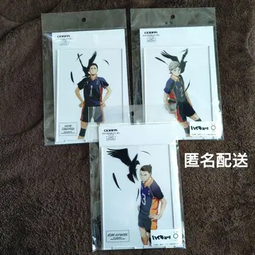 하이큐 아크릴 스탠드 사와무라 & 스가와라 & 아즈마네