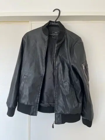 Temptation 블랙 가죽 자켓 L