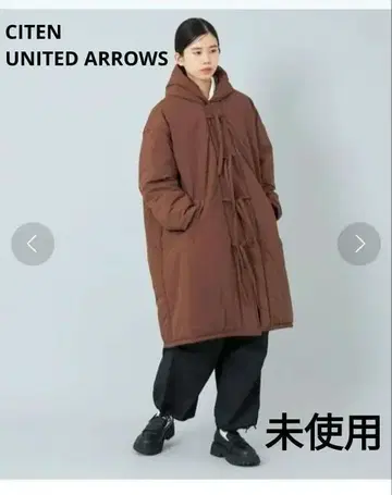 CITEN 브라운 패딩 자켓