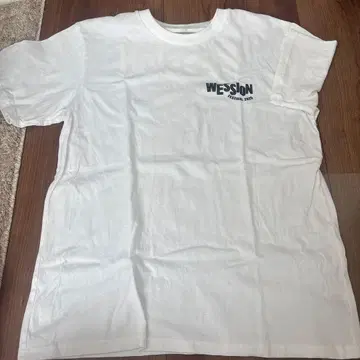 WESSION FESTIVAL 화이트 T셔츠 L 굿즈 WEST
